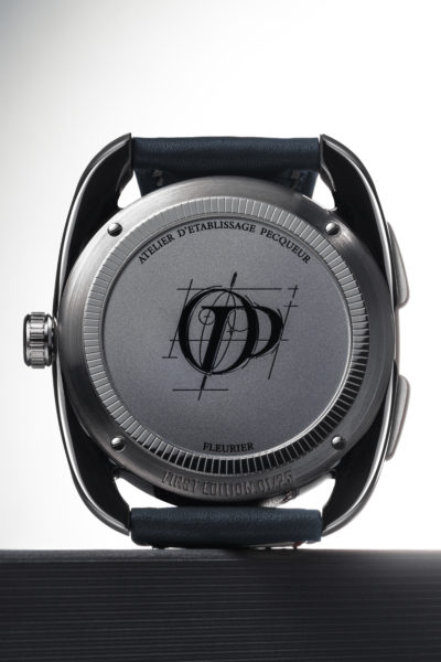 Shooting photo PR pour une montre, watche, de haute horlogerie, mouvement mécanique et acier